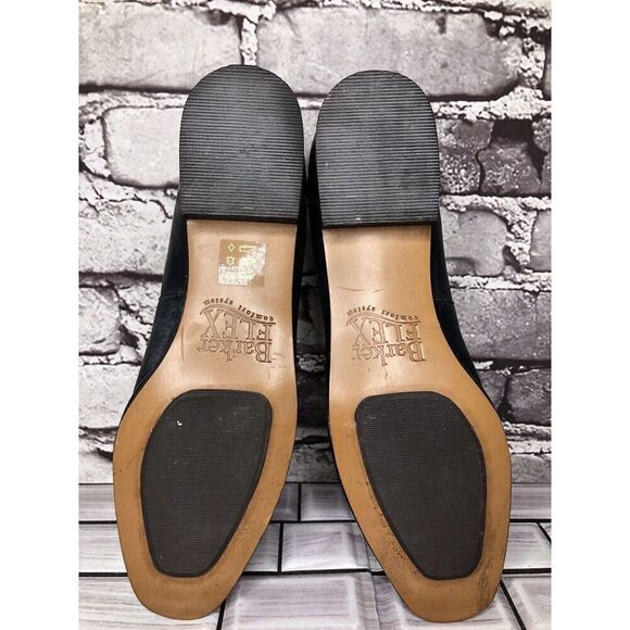 Barker Flex Fine English Shoes Navy Blue Leather Loafers Women Sz 7AA US/37.5EU - Picture 6 of 16